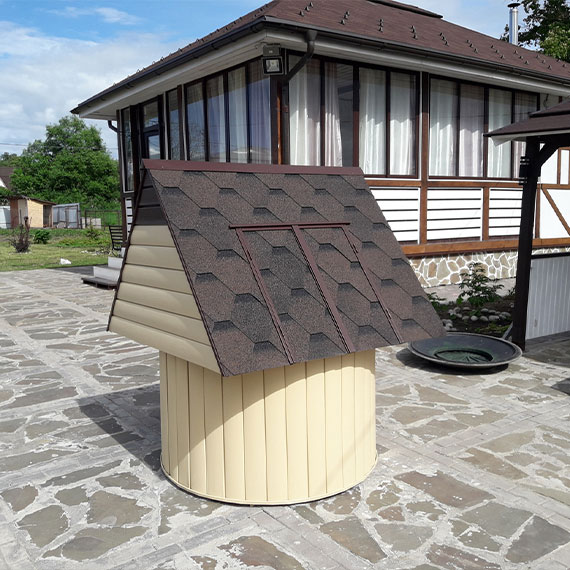 150 вариантов домиков для колодца в Пензенской области